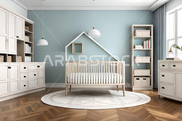 غرفة نوم أطفال بتصاميم عصرية حديثه،  إكسسوارات اطفال , أثاث منزلي راقي، تصاميم عصرية ، شقق وفلل سكنية ، ديكورات داخلية .