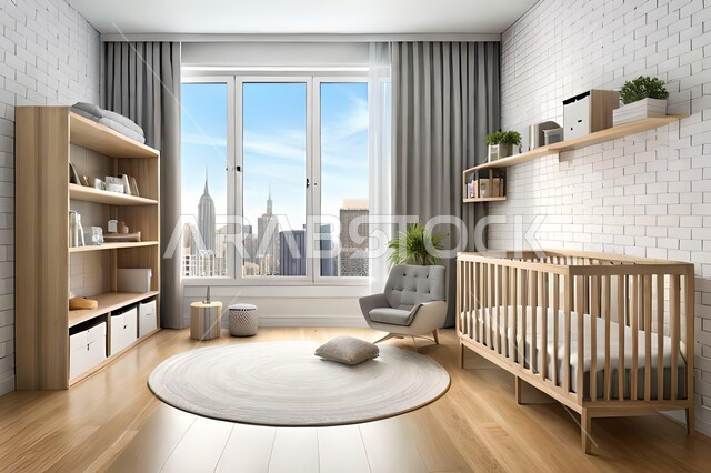 غرفة نوم أطفال بتصاميم عصرية حديثه،  إكسسوارات اطفال , أثاث منزلي راقي، تصاميم عصرية ، شقق وفلل سكنية ، ديكورات داخلية .