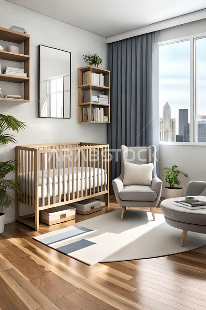 غرفة نوم أطفال بتصاميم عصرية حديثه،  إكسسوارات اطفال , أثاث منزلي راقي، تصاميم عصرية ، شقق وفلل سكنية ، ديكورات داخلية .