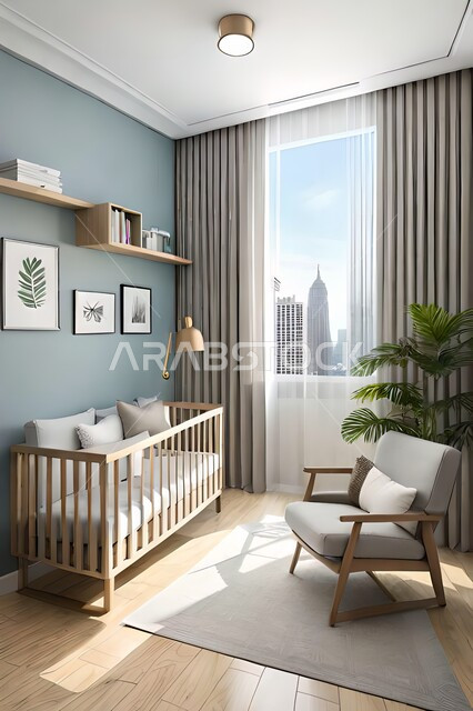 غرفة نوم أطفال بتصاميم عصرية حديثه،  إكسسوارات اطفال , أثاث منزلي راقي، تصاميم عصرية ، شقق وفلل سكنية ، ديكورات داخلية .