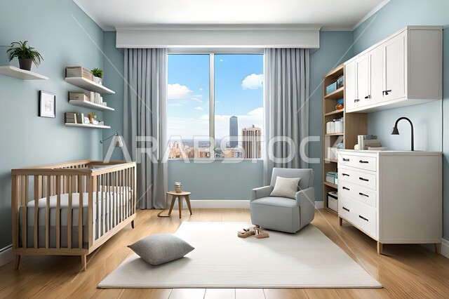 غرفة نوم أطفال بتصاميم عصرية حديثه،  إكسسوارات اطفال , أثاث منزلي راقي، تصاميم عصرية ، شقق وفلل سكنية ، ديكورات داخلية .