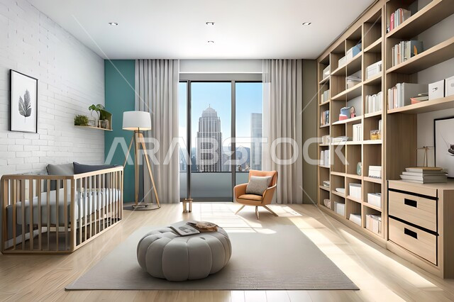 غرفة نوم أطفال بتصاميم عصرية حديثه،  إكسسوارات اطفال , أثاث منزلي راقي، تصاميم عصرية ، شقق وفلل سكنية ، ديكورات داخلية .