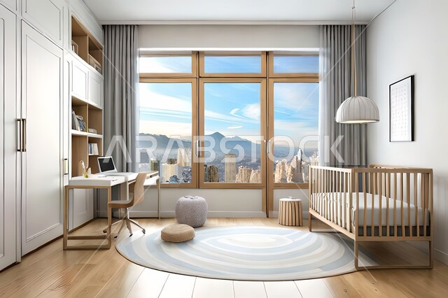 غرفة نوم أطفال بتصاميم عصرية حديثه،  إكسسوارات اطفال , أثاث منزلي راقي، تصاميم عصرية ، شقق وفلل سكنية ، ديكورات داخلية .