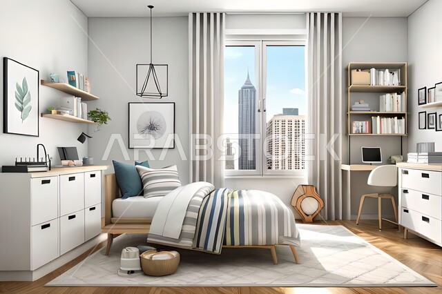 غرفة نوم بتصاميم عصرية حديثه، ديكورات داخليه، تحف و إكسسوارات, أثاث منزلي راقي، تصاميم عصرية ، شقق وفلل سكنية ، ديكور داخلي .