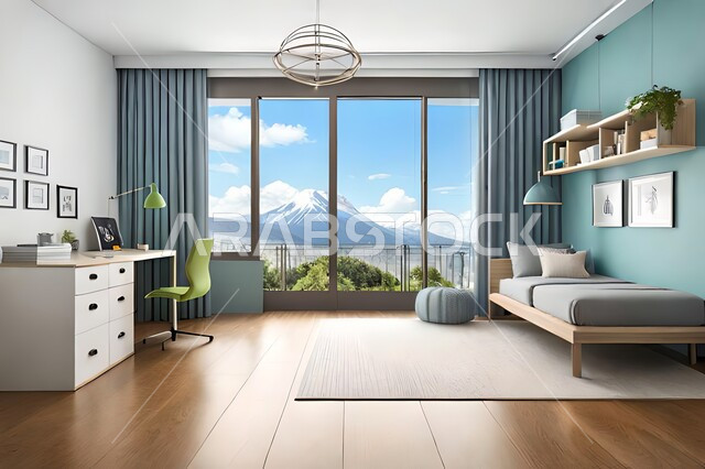 غرفة نوم بتصاميم عصرية حديثه، ديكورات داخليه، تحف و إكسسوارات, أثاث منزلي راقي، تصاميم عصرية ، شقق وفلل سكنية ، ديكور داخلي .