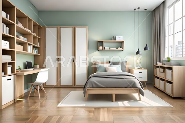 غرفة نوم بتصاميم عصرية حديثه، ديكورات داخليه، تحف و إكسسوارات, أثاث منزلي راقي، تصاميم عصرية ، شقق وفلل سكنية ، ديكور داخلي .