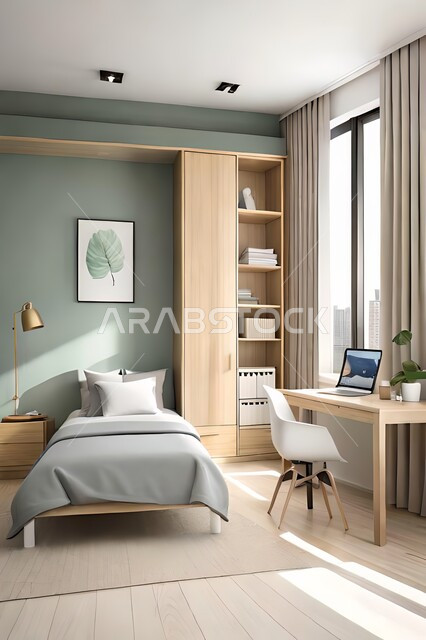 غرفة نوم بتصاميم عصرية حديثه، ديكورات داخليه، تحف و إكسسوارات, أثاث منزلي راقي، تصاميم عصرية ، شقق وفلل سكنية ، ديكور داخلي .