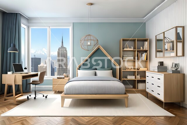 غرفة نوم بتصاميم عصرية حديثه، ديكورات داخليه، تحف و إكسسوارات, أثاث منزلي راقي، تصاميم عصرية ، شقق وفلل سكنية ، ديكور داخلي .