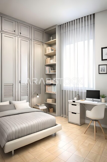 غرفة نوم بتصاميم عصرية حديثه، ديكورات داخليه، تحف و إكسسوارات, أثاث منزلي راقي، تصاميم عصرية ، شقق وفلل سكنية ، ديكور داخلي .