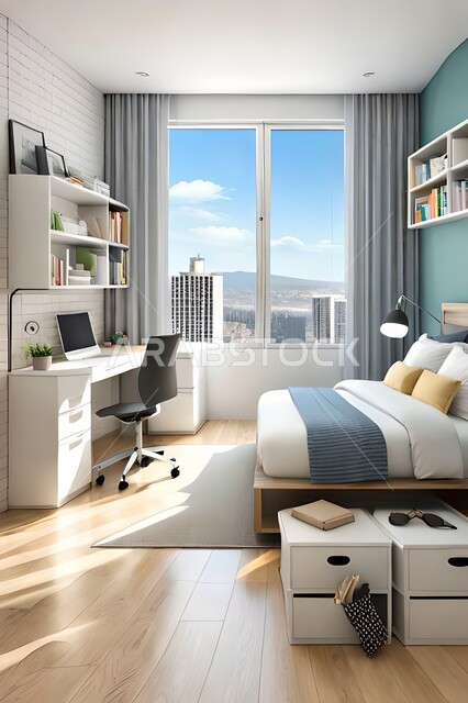 غرفة نوم بتصاميم عصرية حديثه، ديكورات داخليه، تحف و إكسسوارات, أثاث منزلي راقي، تصاميم عصرية ، شقق وفلل سكنية ، ديكور داخلي .