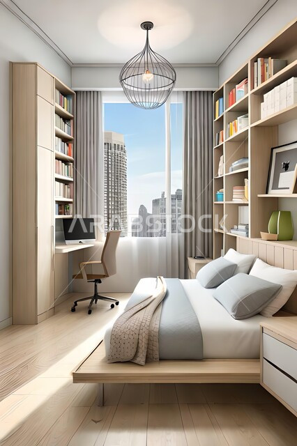 Bedroom with modern modern designs, interior decorations, antiques and accessories, upscale home furniture, modern designs, apartments and villas, interior decoration