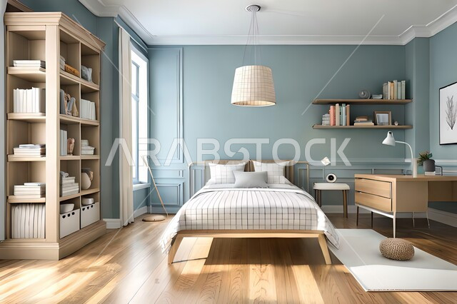 غرفة نوم بتصاميم عصرية حديثه، ديكورات داخليه، تحف و إكسسوارات, أثاث منزلي راقي، تصاميم عصرية ، شقق وفلل سكنية ، ديكور داخلي .