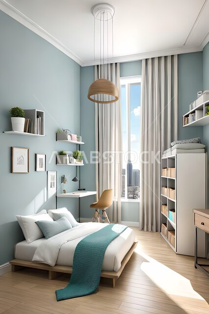 غرفة نوم بتصاميم عصرية حديثه، ديكورات داخليه، تحف و إكسسوارات, أثاث منزلي راقي، تصاميم عصرية ، شقق وفلل سكنية ، ديكور داخلي .