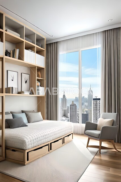 غرفه نوم بتصاميم عصرية حديثه، تحف واكسسوارات , أثاث منزلي راقي، تصاميم عصرية ، شقق وفلل سكنية ، ديكورات داخلية 