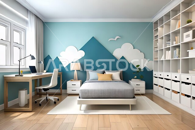 غرفه نوم بتصاميم عصرية حديثه، تحف واكسسوارات , أثاث منزلي راقي، تصاميم عصرية ، شقق وفلل سكنية ، ديكورات داخلية 