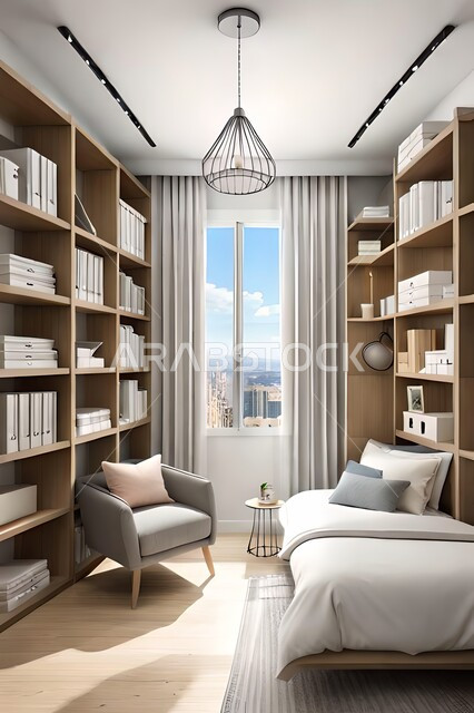 غرفه نوم بتصاميم عصرية حديثه، تحف واكسسوارات , أثاث منزلي راقي، تصاميم عصرية ، شقق وفلل سكنية ، ديكورات داخلية 