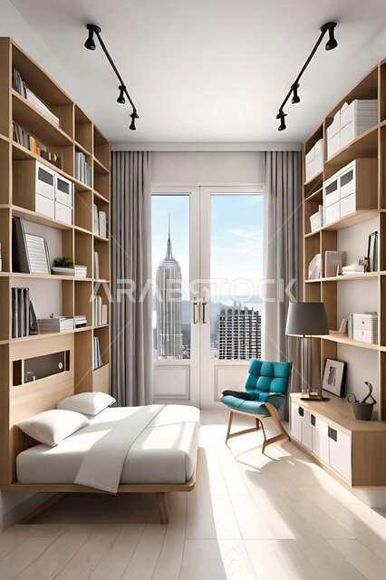 غرفه نوم بتصاميم عصرية حديثه، تحف واكسسوارات , أثاث منزلي راقي، تصاميم عصرية ، شقق وفلل سكنية ، ديكورات داخلية 