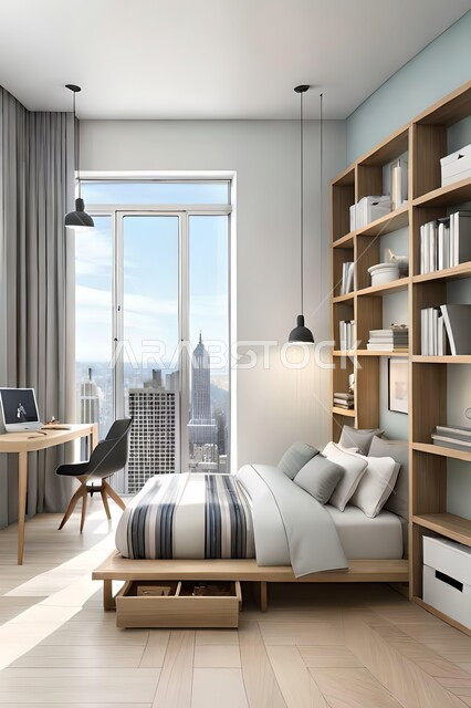 غرفه نوم بتصاميم عصرية حديثه، تحف واكسسوارات , أثاث منزلي راقي، تصاميم عصرية ، شقق وفلل سكنية ، ديكورات داخلية 