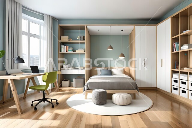 غرفه نوم بتصاميم عصرية حديثه، تحف واكسسوارات , أثاث منزلي راقي، تصاميم عصرية ، شقق وفلل سكنية ، ديكورات داخلية 