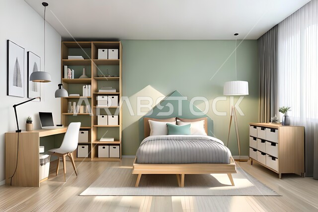 غرفه نوم بتصاميم عصرية حديثه، تحف واكسسوارات , أثاث منزلي راقي، تصاميم عصرية ، شقق وفلل سكنية ، ديكورات داخلية 