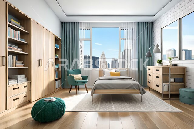 غرفه نوم بتصاميم عصرية حديثه، تحف واكسسوارات , أثاث منزلي راقي، تصاميم عصرية ، شقق وفلل سكنية ، ديكورات داخلية 