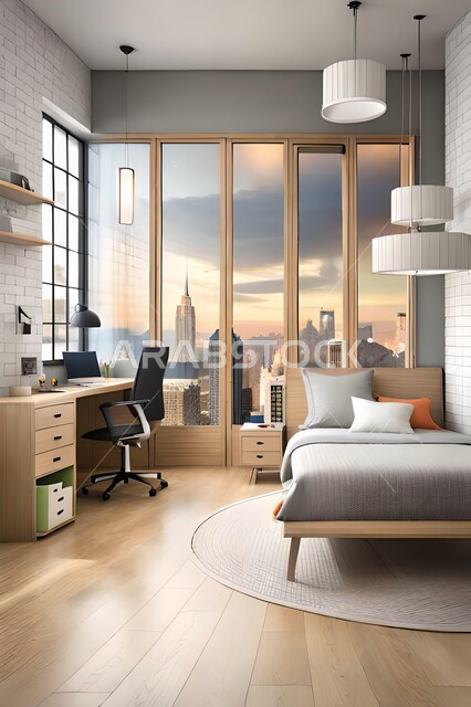 غرفه نوم بتصاميم عصرية حديثه، تحف واكسسوارات , أثاث منزلي راقي، تصاميم عصرية ، شقق وفلل سكنية ، ديكورات داخلية 