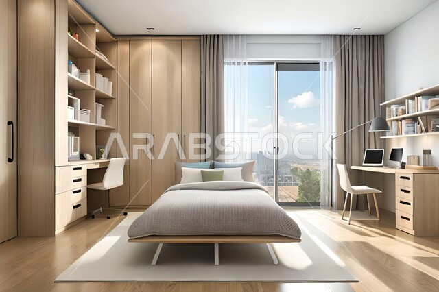 غرفه نوم بتصاميم عصرية حديثه، تحف واكسسوارات , أثاث منزلي راقي، تصاميم عصرية ، شقق وفلل سكنية ، ديكورات داخلية 