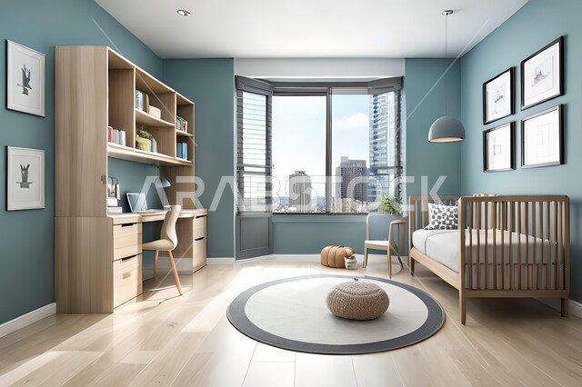 غرف نوم أطفال بتصاميم عصرية حديثة ، تصاميم عصرية ،  إكسسوارات اطفال , أثاث منزلي راقي ، شقق وفلل سكنية ، ديكورات داخلية .