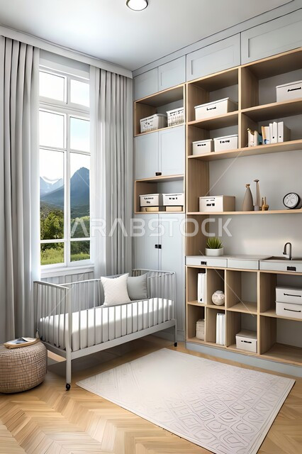 غرف نوم أطفال بتصاميم عصرية حديثة ، تصاميم عصرية ،  إكسسوارات اطفال , أثاث منزلي راقي ، شقق وفلل سكنية ، ديكورات داخلية .
