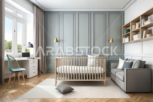 غرف نوم أطفال بتصاميم عصرية حديثة ، تصاميم عصرية ،  إكسسوارات اطفال , أثاث منزلي راقي ، شقق وفلل سكنية ، ديكورات داخلية .