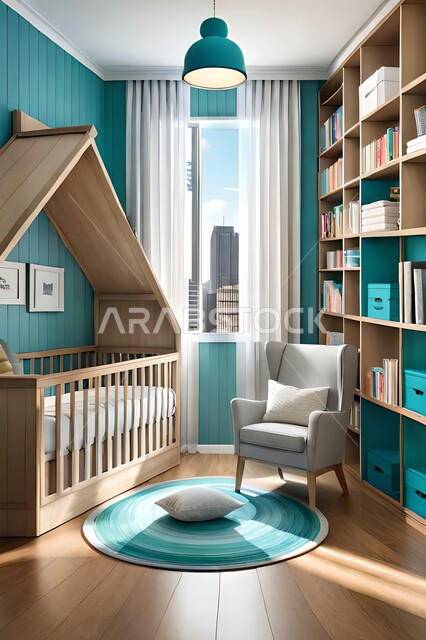 غرف نوم أطفال بتصاميم عصرية حديثة ، تصاميم عصرية ،  إكسسوارات اطفال , أثاث منزلي راقي ، شقق وفلل سكنية ، ديكورات داخلية .