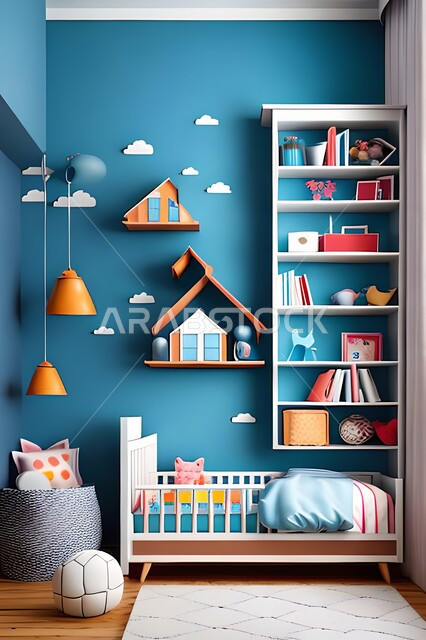 غرف نوم أطفال بتصاميم عصرية حديثة ، تصاميم عصرية ،  إكسسوارات اطفال , أثاث منزلي راقي ، شقق وفلل سكنية ، ديكورات داخلية .