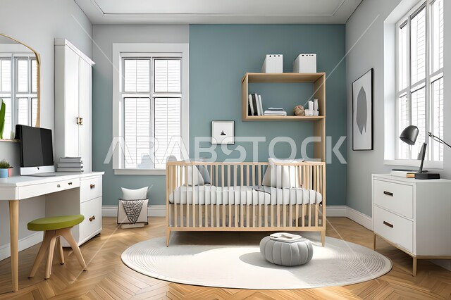 غرف نوم أطفال بتصاميم عصرية حديثة ، تصاميم عصرية ،  إكسسوارات اطفال , أثاث منزلي راقي ، شقق وفلل سكنية ، ديكورات داخلية .