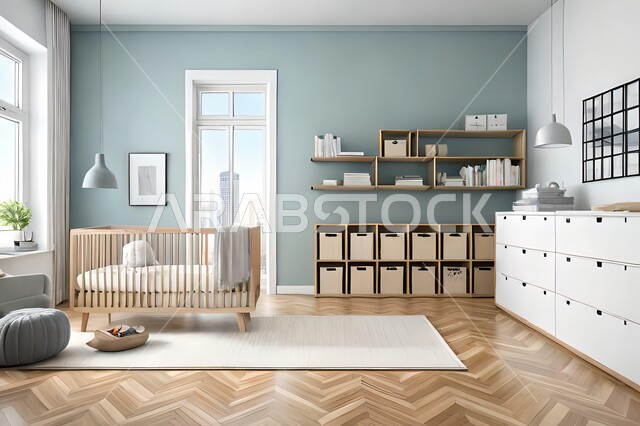 غرفة نوم أطفال بتصاميم عصرية حديثة ،  إكسسوارات اطفال ,شقق وفلل سكنية ، أثاث منزلي راقي، تصاميم عصرية ،  ديكورات داخلية .