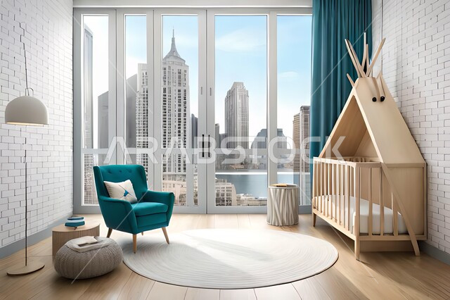 غرفة نوم أطفال بتصاميم عصرية حديثة ،  إكسسوارات اطفال ,شقق وفلل سكنية ، أثاث منزلي راقي، تصاميم عصرية ،  ديكورات داخلية .