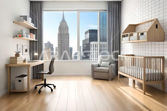 غرفة نوم أطفال بتصاميم عصرية حديثة ،  إكسسوارات اطفال ,شقق وفلل سكنية ، أثاث منزلي راقي، تصاميم عصرية ،  ديكورات داخلية .