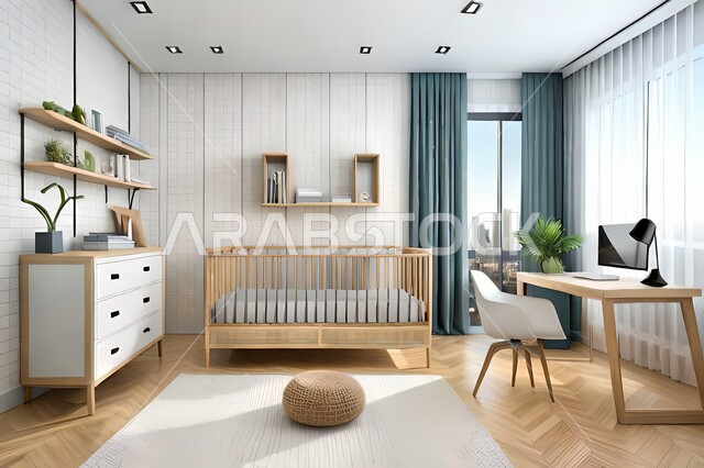 غرفة نوم أطفال بتصاميم عصرية حديثة ،  إكسسوارات اطفال ,شقق وفلل سكنية ، أثاث منزلي راقي، تصاميم عصرية ،  ديكورات داخلية .