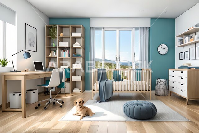 غرفة نوم أطفال بتصاميم عصرية حديثة ،  إكسسوارات اطفال ,شقق وفلل سكنية ، أثاث منزلي راقي، تصاميم عصرية ،  ديكورات داخلية .