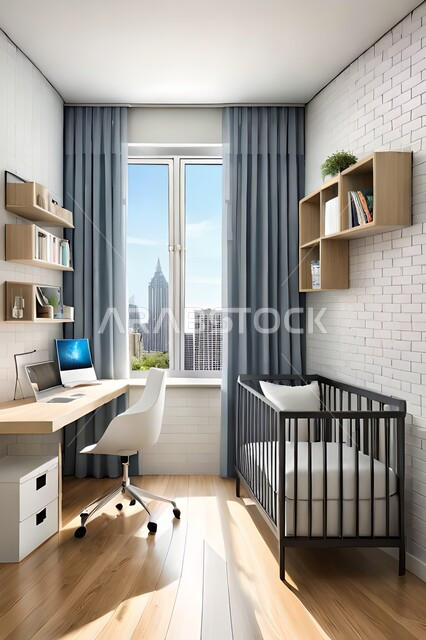 غرفة نوم أطفال بتصاميم عصرية حديثة ،  إكسسوارات اطفال ,شقق وفلل سكنية ، أثاث منزلي راقي، تصاميم عصرية ،  ديكورات داخلية .