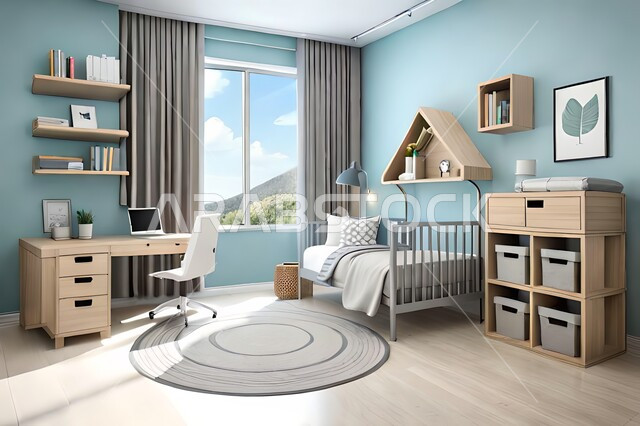 غرف نوم أطفال , تصاميم عصرية حديثة ،  إكسسوارات اطفال , أثاث منزلي راقي ، شقق وفلل سكنية ، تصاميم عصرية ، ديكورات داخلية .