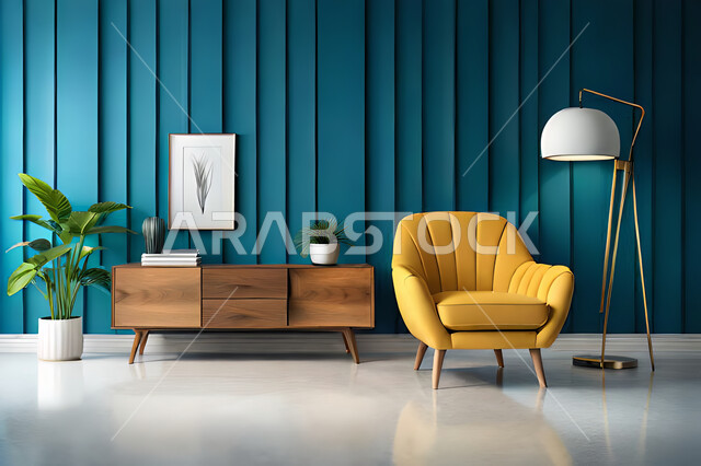 غرفة معيشة بتصاميم عصرية حديثه، لوحات فنية معلقة, ديكورات داخليه، غرفة جلوس, أثاث منزلي راقي، تصاميم عصرية فاخرة، شقق وفلل سكنية, فنادق ومنتجعات فاخره