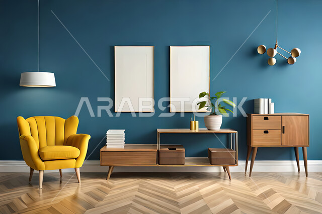 غرفة معيشة بتصاميم عصرية حديثه، لوحات فنية معلقة, ديكورات داخليه، غرفة جلوس, أثاث منزلي راقي، تصاميم عصرية فاخرة، شقق وفلل سكنية, فنادق ومنتجعات فاخره