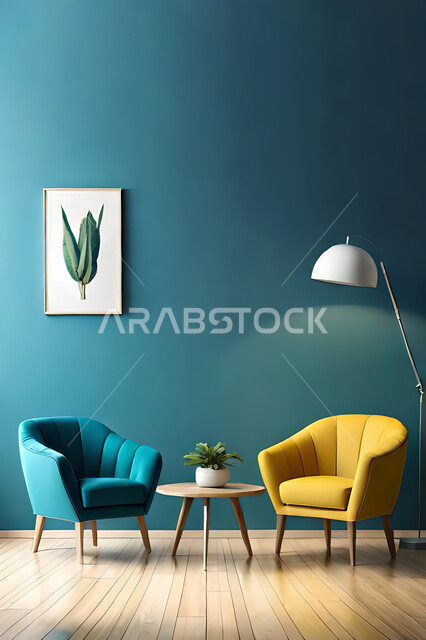 غرفة معيشة بتصاميم عصرية حديثه، لوحات فنية معلقة, ديكورات داخليه، غرفة جلوس, أثاث منزلي راقي، تصاميم عصرية فاخرة، شقق وفلل سكنية, فنادق ومنتجعات فاخره