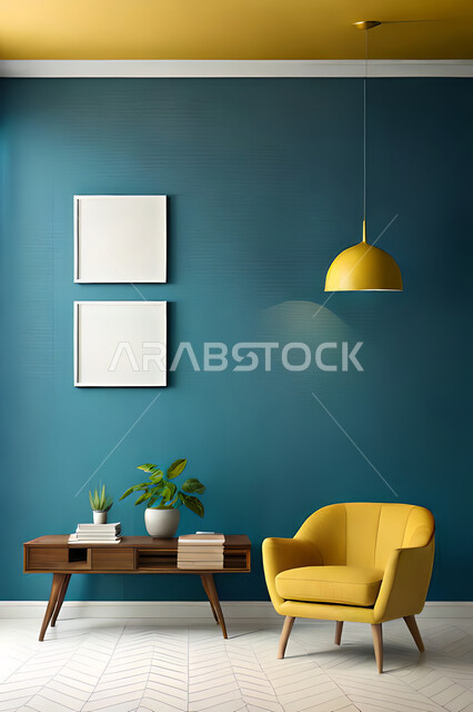 غرفة معيشة بتصاميم عصرية حديثه، لوحات فنية معلقة, ديكورات داخليه، غرفة جلوس, أثاث منزلي راقي، تصاميم عصرية فاخرة، شقق وفلل سكنية, فنادق ومنتجعات فاخره