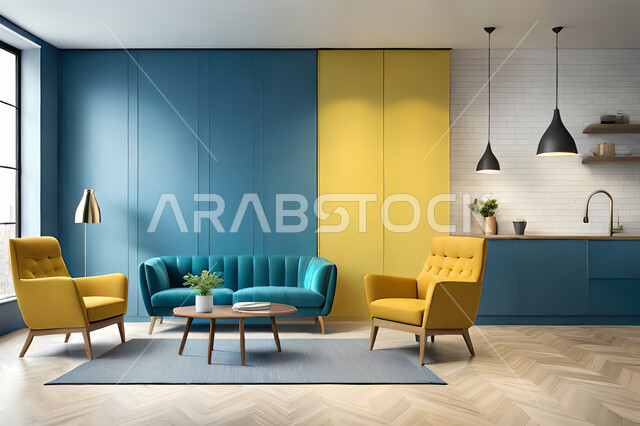 غرفة معيشة بتصاميم عصرية حديثه، فنادق ومنتجعات فاخره, ديكورات داخليه، غرفة جلوس, أثاث منزلي راقي، تصاميم عصرية فاخرة، شقق وفلل سكنية