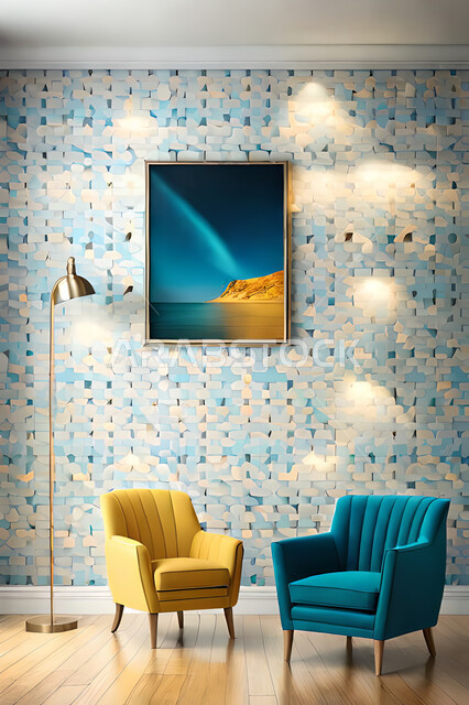 غرفة معيشة بتصاميم عصرية حديثه، غرفة جلوس, لوحات فنية معلقة,  ديكورات داخليه, أثاث منزلي راقي، تصاميم عصرية فاخرة، شقق وفلل سكنية, فنادق ومنتجعات فاخره