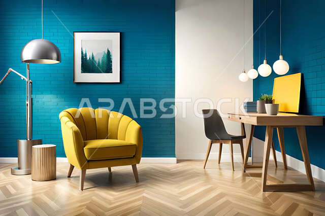 غرفة معيشة بتصاميم عصرية حديثه، غرفة جلوس, لوحات فنية معلقة,  ديكورات داخليه, أثاث منزلي راقي، تصاميم عصرية فاخرة، شقق وفلل سكنية, فنادق ومنتجعات فاخره