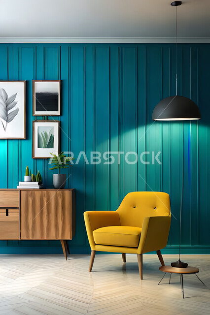 غرفة معيشة بتصاميم عصرية حديثه، غرفة جلوس, لوحات فنية معلقة,  ديكورات داخليه, أثاث منزلي راقي، تصاميم عصرية فاخرة، شقق وفلل سكنية, فنادق ومنتجعات فاخره