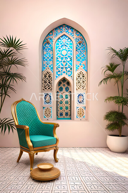 تصاميم عصرية حديثه، غرفة معيشة, ديكورات داخليه، غرفة جلوس, زخارف عربية اسلامية, تصاميم عصرية فاخرة، شقق وفلل سكنية, الفن الهندسي الاسلامي, نافذة خشبية على الطراز  العربي الاسلامي .