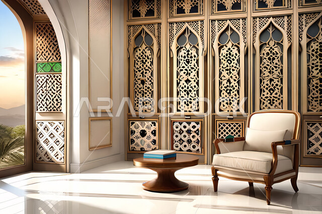 تصاميم عصرية فاخرة, غرفة معيشة بتصاميم عصرية حديثه، الفن الهندسي الاسلامي, زخارف عربية اسلامية, ديكورات داخليه، غرفة جلوس, شقق وفلل سكنية .